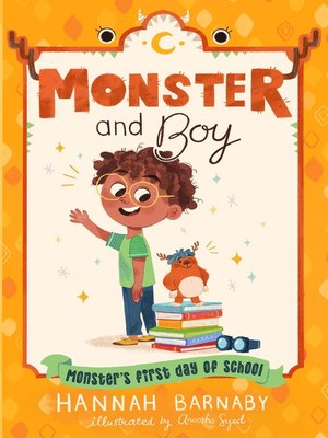 cover image of Monster's First Day of School